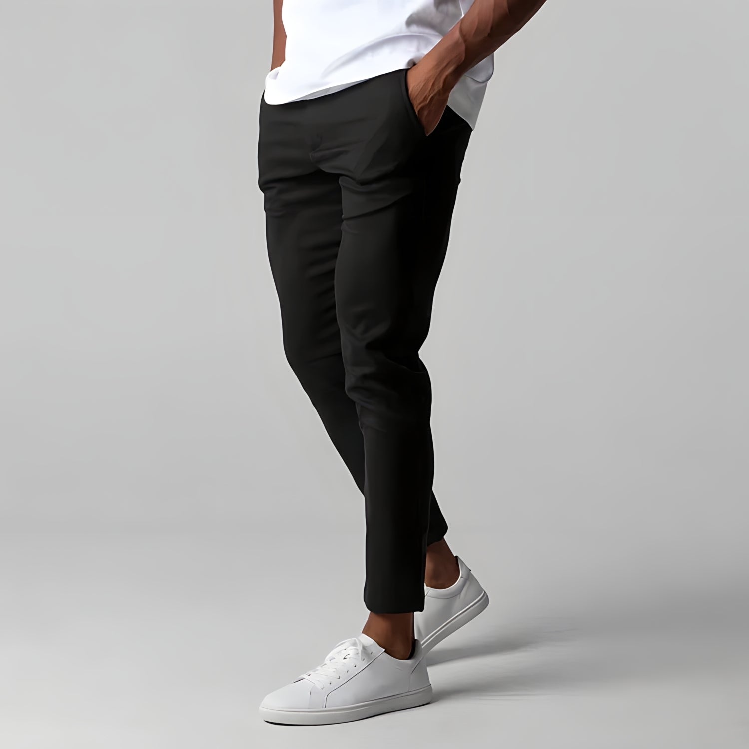 Dostal - Gyűrődésmentes stretch chino