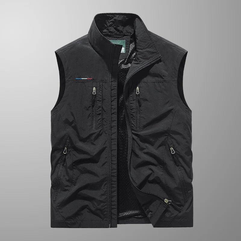 Arthur™ – Lélegző cargo gilet több zsebbel