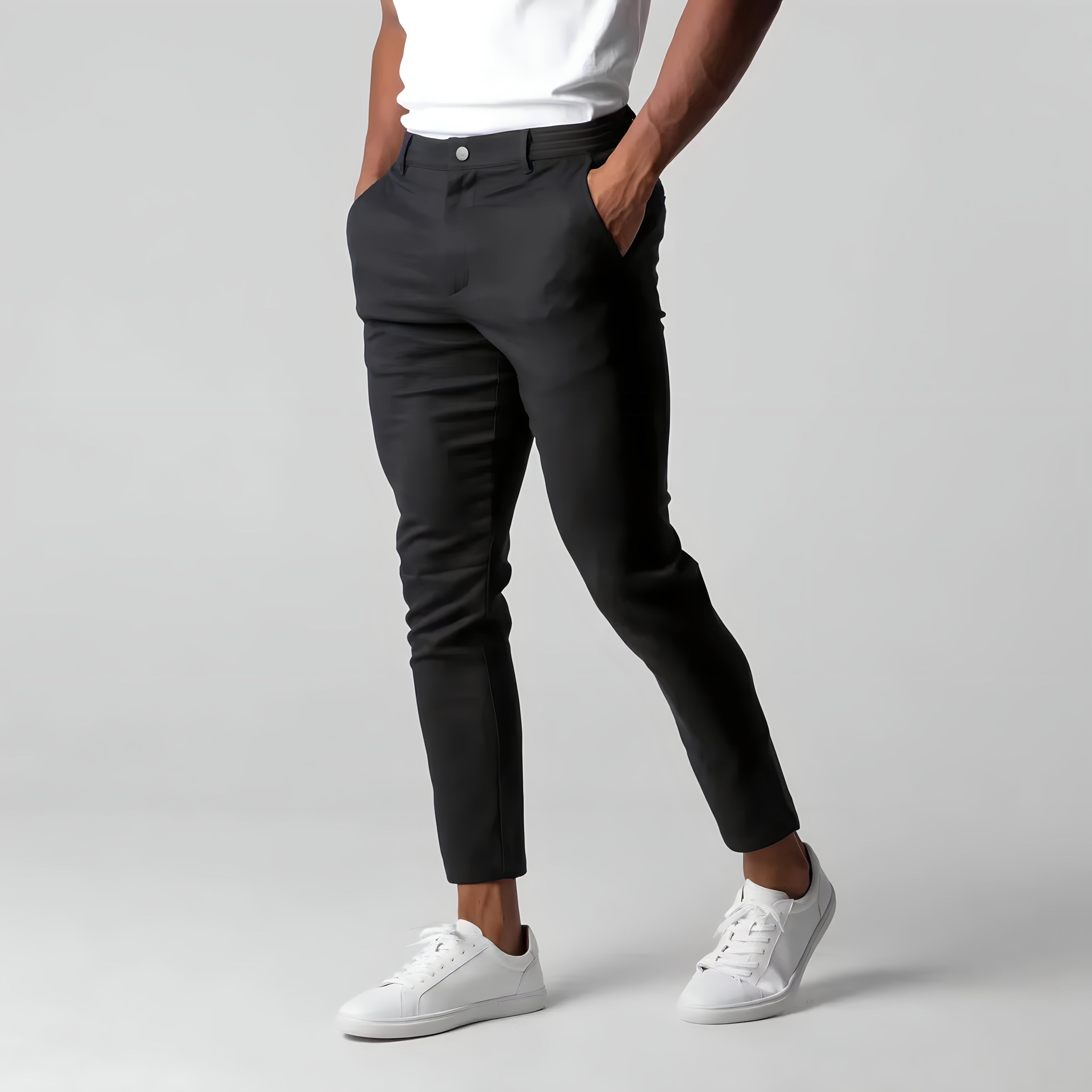 Dostal - Gyűrődésmentes stretch chino
