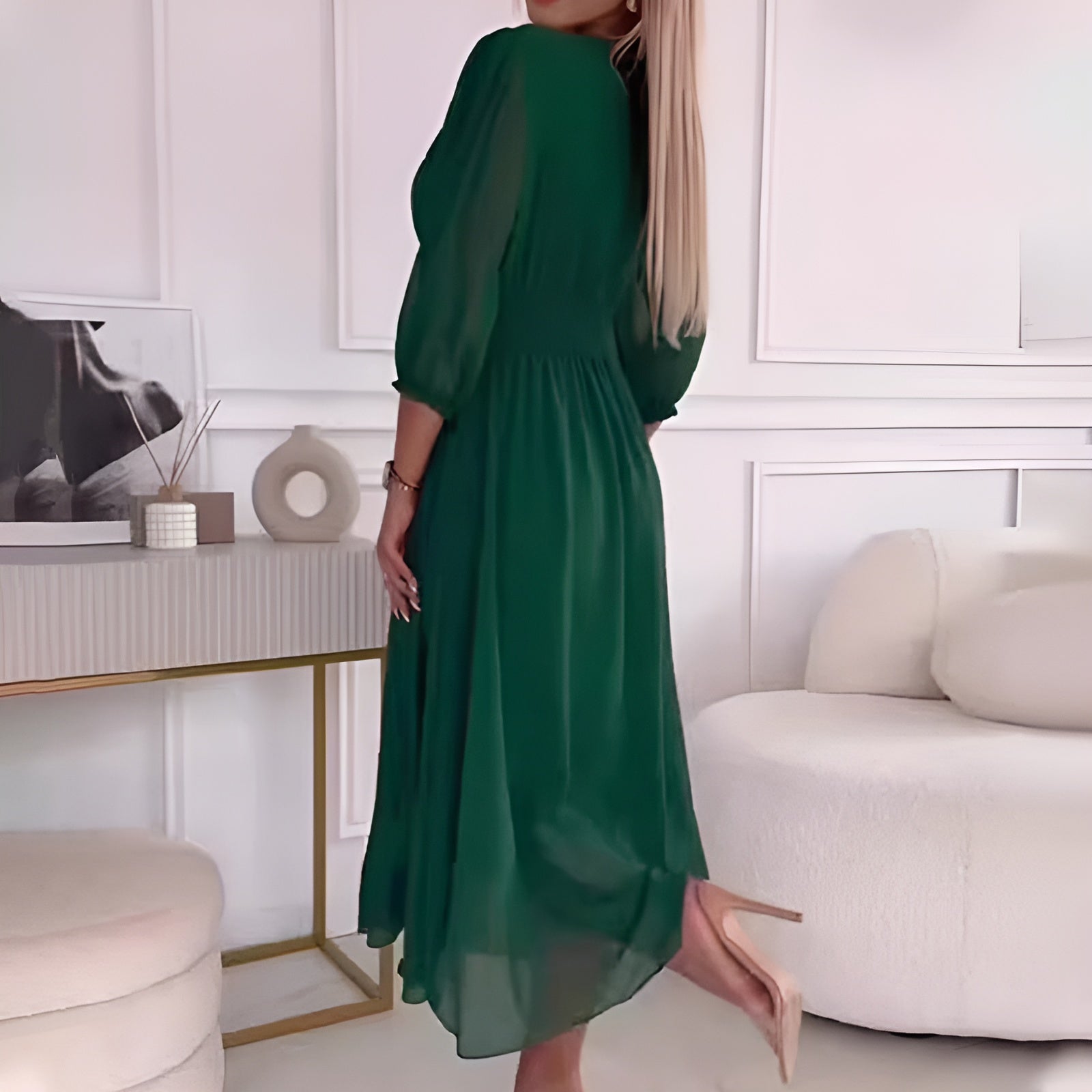 Adéla | Könnyű és elegáns chiffon ruha