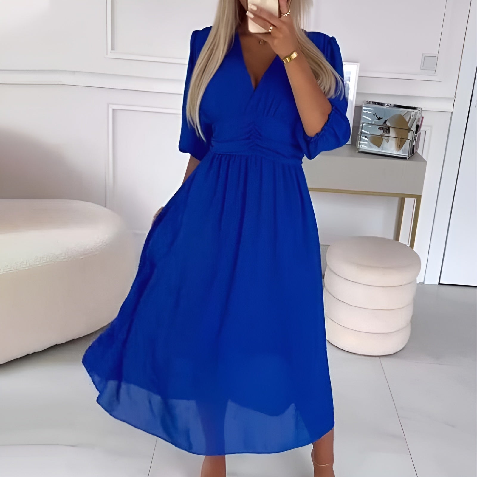 Adéla | Könnyű és elegáns chiffon ruha